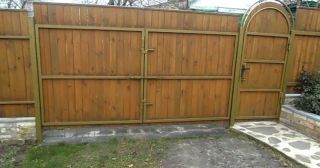 Купить распашные ворота деревянные Сергиев Посад, цена от 2746 руб.