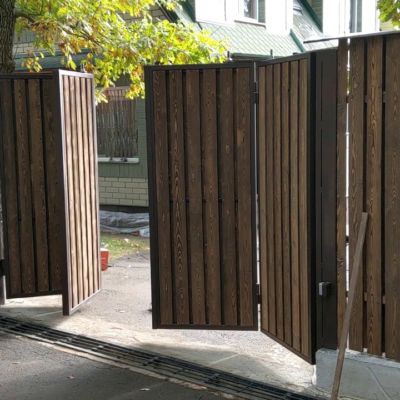 Купите и Закажите Ворота Гармошка: Лучшая Цена от 47289 руб, Установка под Ключ и Доставка в Сергиевом Посаде и по Области